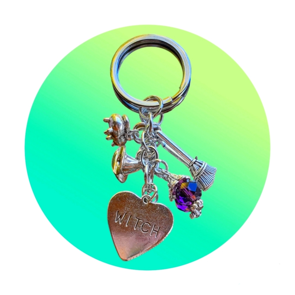 NWT Witchy Keychain